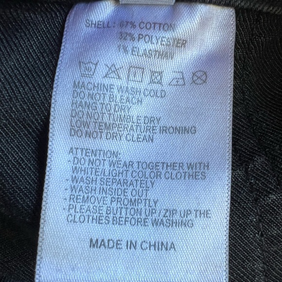 Brandy Melville Black Denim Overalls, M - Picture 7 of 10